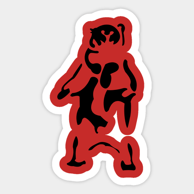 Graffiti Bear Sticker by trippfritts